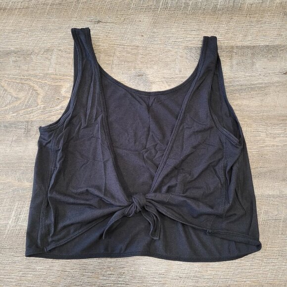 The Group by BABATON | Aritzia Open Tie Back Tank Top Cropped | Sz. XS - Picture 1 of 4